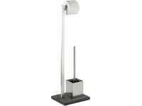 Wenko Stojací WC souprava Slate Rock nerezová ocel