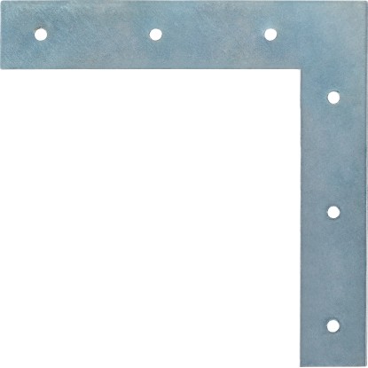 Rohový úhelník, plochý, pozinkovaný, 160 mm x 160 mm x 30 mm