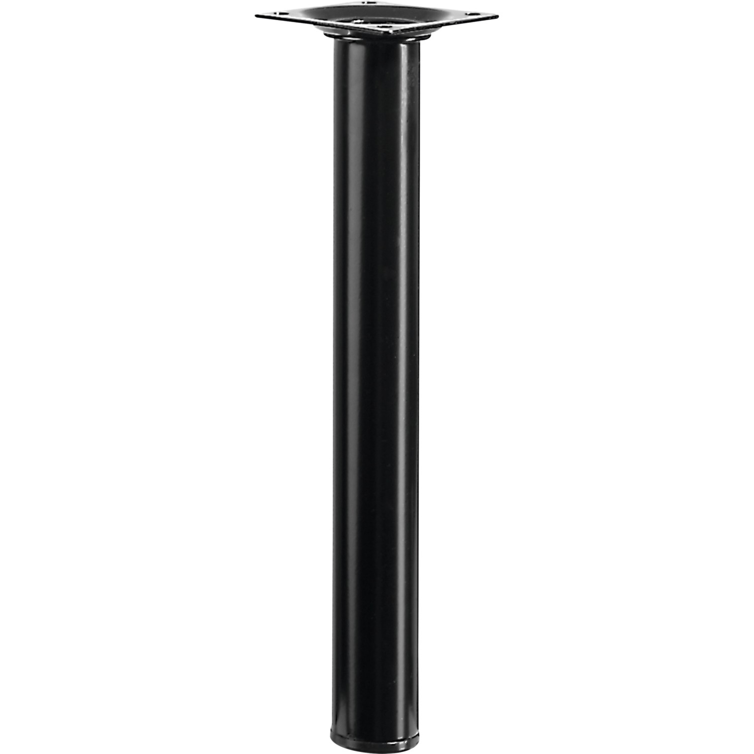 Hettich Nábytková noha kulatá, černá, pr. 30 x 250 mm