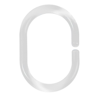 Spirella Kroužek ke sprchovému závěsu C-Minor transparentní plast barva křišťál