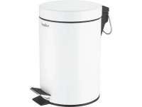 baliv Koš nášlapný bílý, 3 l