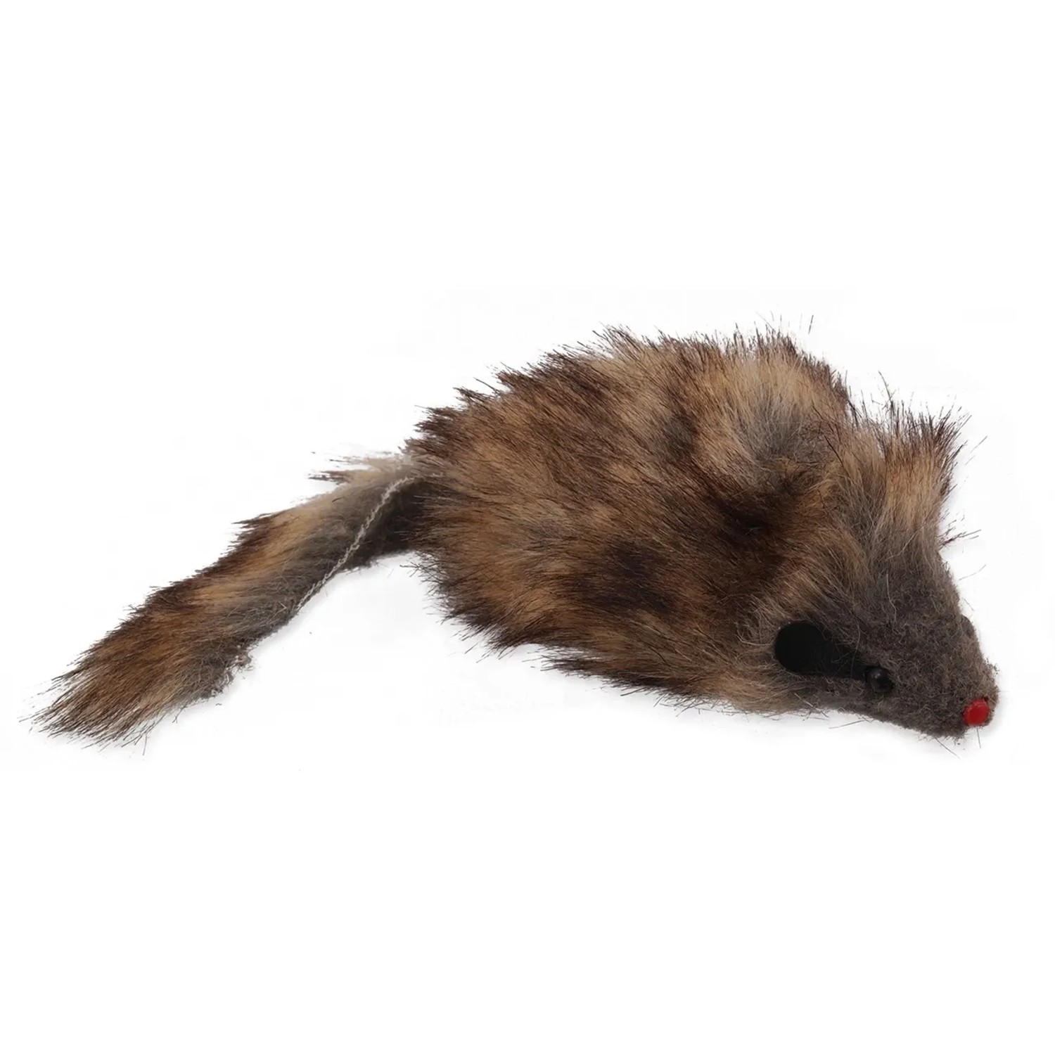 Levně Magic Cat Velká plyšová myš, se šantou kočičí, 21 cm
