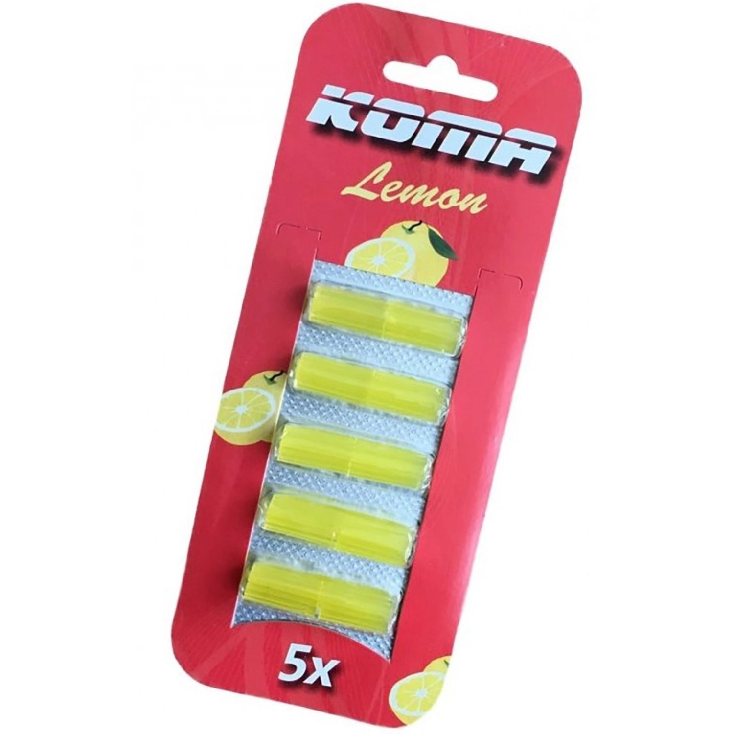 KOMA Vůně do vysavače Lemon 5 ks