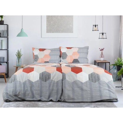 B.E.S. Bavlněné povlečení EXKLUZIV Honeycomb 140 x 200/70 x 90 cm