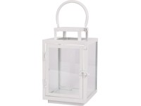 Lucerna kovová bílá Lucerna kovová bílá