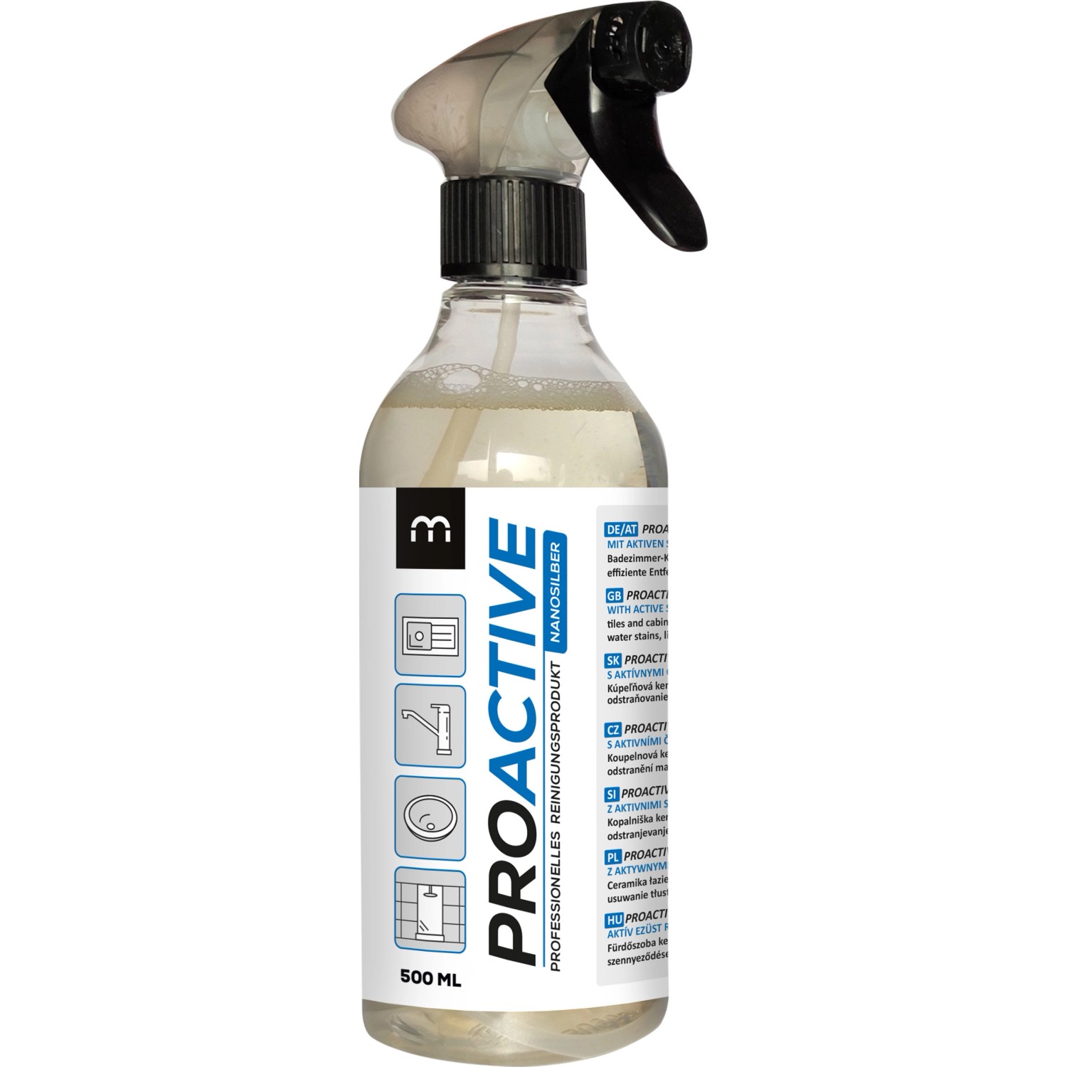 Miló Čisticí přípravek na různé povrchy ProActive 500 ml