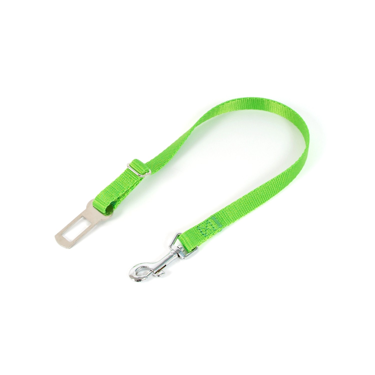 Fenica Bezpečnostní pás do auta 1,6 x 30-58 cm, zelený