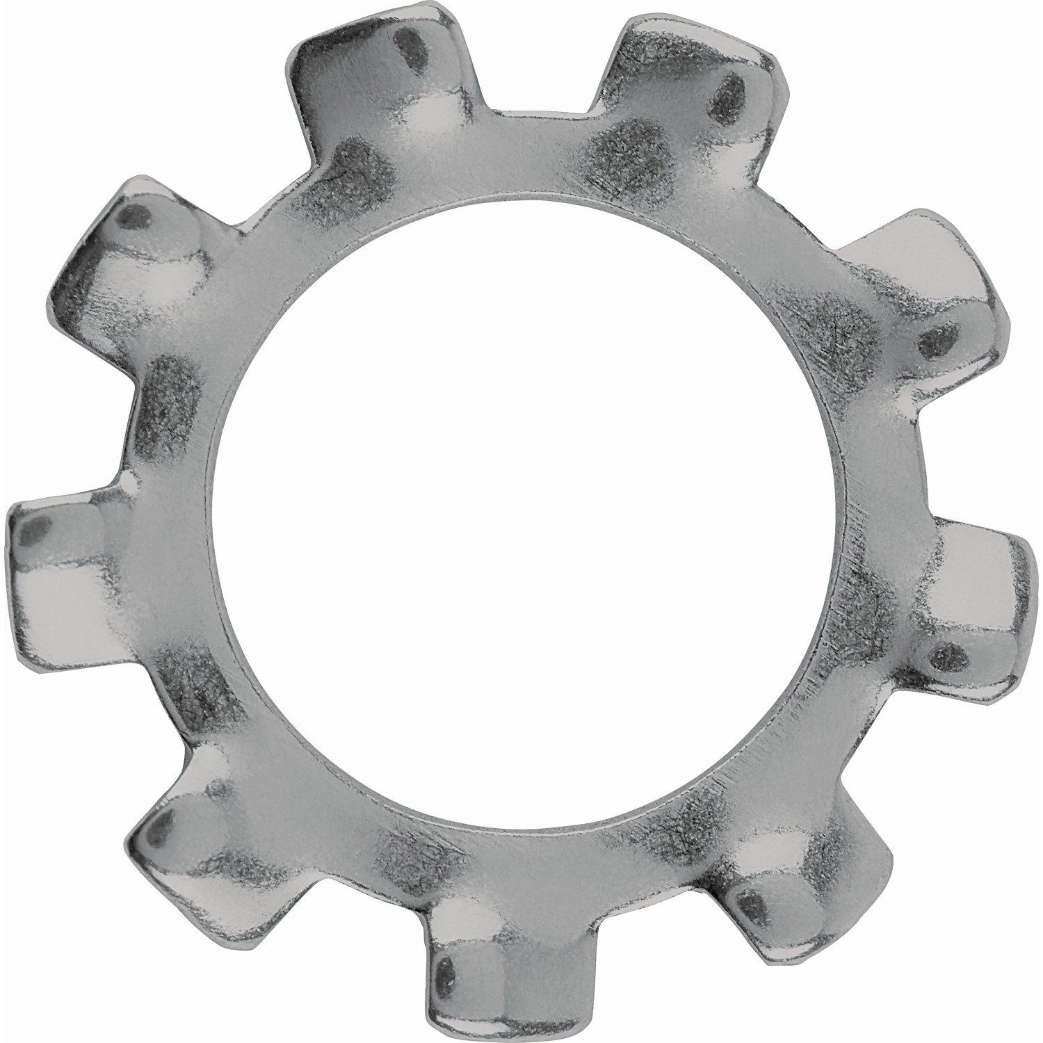 Vějířová podložka nerez, pr. 6,3 mm, 20 ks