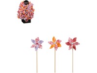 Mica Decorations Dekorace zápich větrník, 3 varianty, 14 x 9 x 37 cm