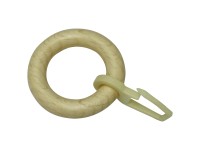 Gardenia Kroužky pro vitrážní tyčky, borovice přírodní, 10 ks