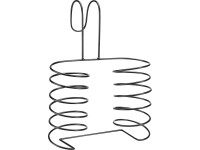 Držák na 2 láhve černý