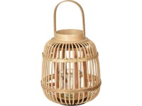Koopman Bambusová lucerna přírodní pr. 19 x 24 cm Koopman Bambusová lucerna přírodní pr. 19 x 24 cm