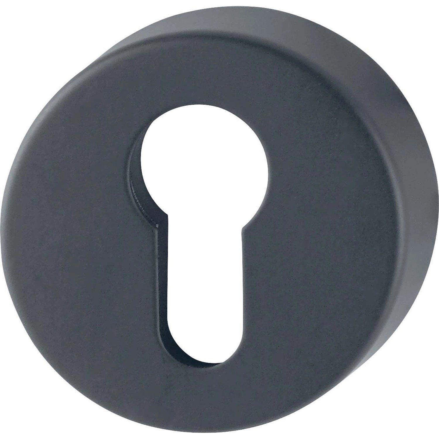 AnsaPro Klíčová rozeta na interiérové dveře Hudson PZ nerezová ocel matná černá