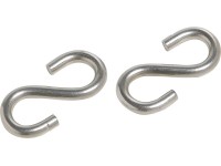 LUX-TOOLS S-hák nerezový, 3,8 x 35 mm, 2 ks LUX-TOOLS S-hák nerezový, 3,8 x 35 mm, 2 ks