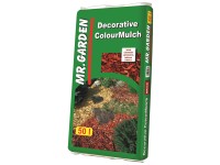 Mr.Garden Dekorační barvená štěpka, cihlová, 50 l