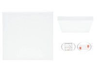 Ecolite LED stropní svítidlo TRIM bílé 24 W, 1950 lm, 4100 K, 17 x 17 x 4,5 cm
