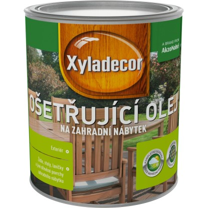 Xyladecor Ošetřující olej na zahradní nábytek wenge 2,5 l