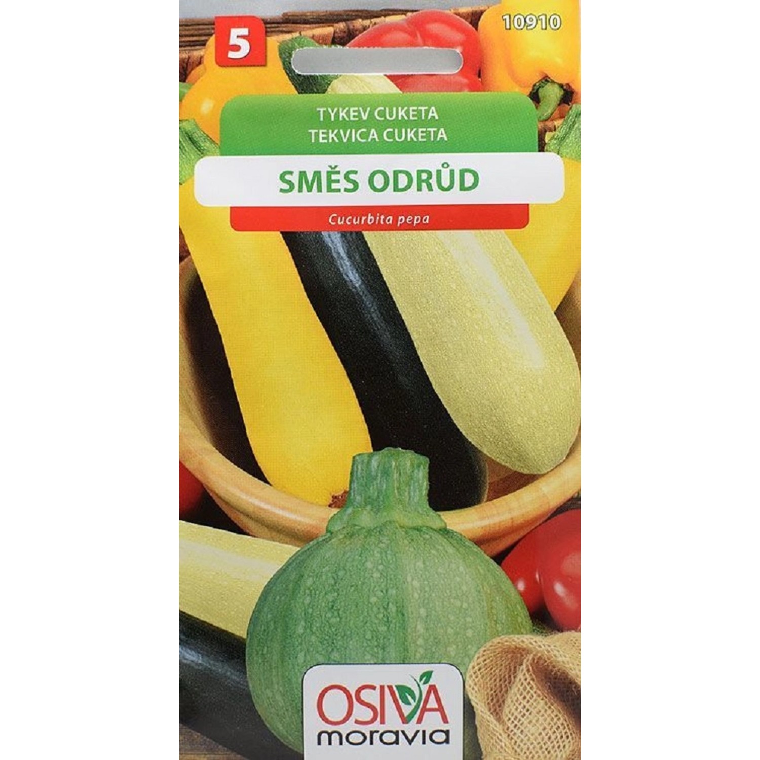 Semínka Tykev cuketa Směs odrůd (Cucurbita pepa)