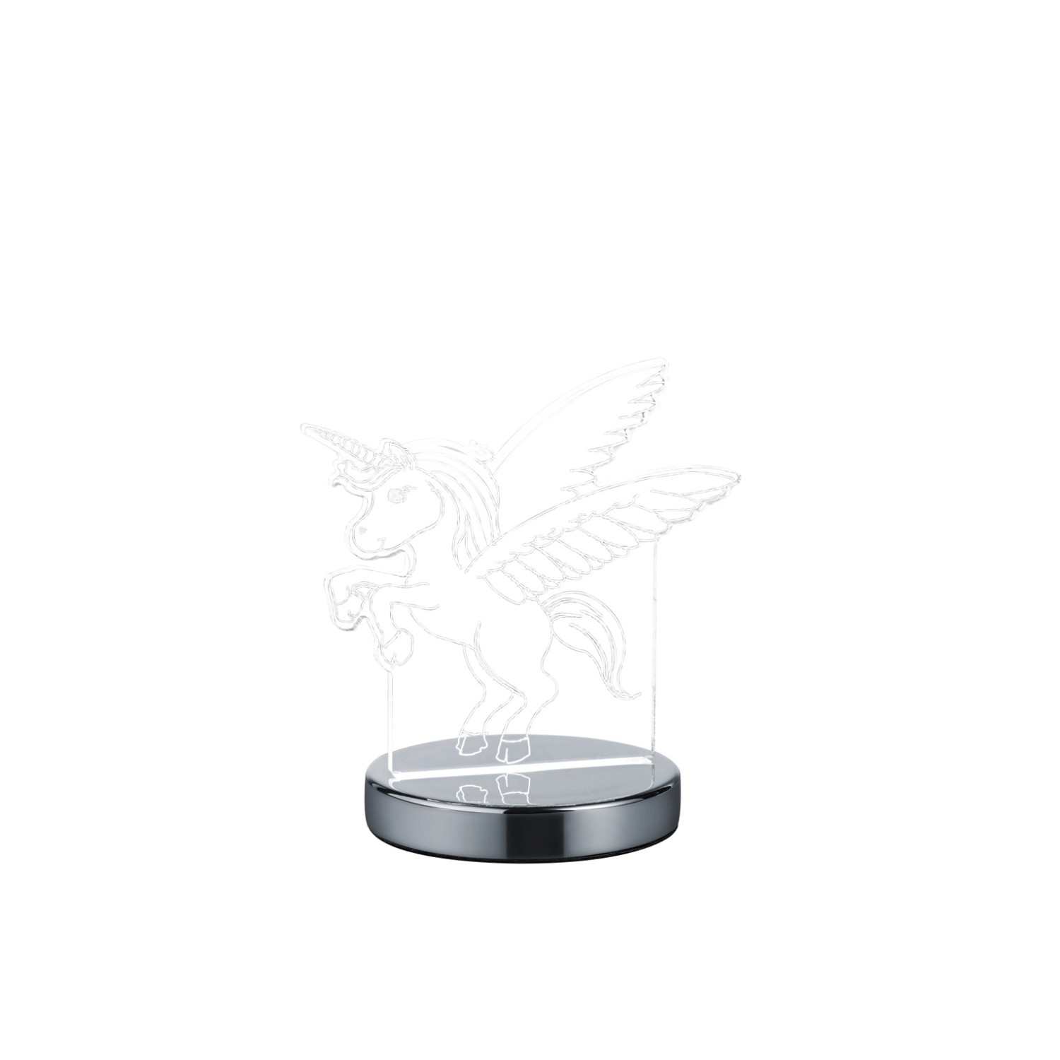 Reality Karo led stolní lampa chrom r52491106 RER52491106