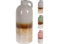 Koopman Kameninová váza s uchem, různé druhy, pr. 8,1 x 20 cm