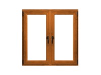 TeraGlass Plastové okno dvoukřídlé 4-komorové, 2-sklo, zlatý dub 1200x1200x60mm TeraGlass Plastové okno dvoukřídlé 4-komorové, 2-sklo, zlatý dub 1200x1200x60mm