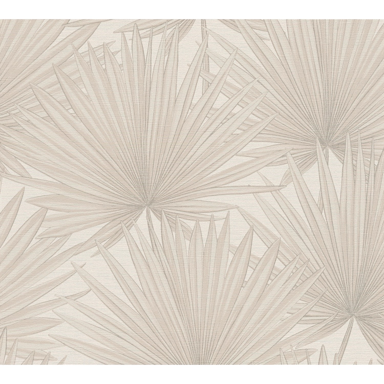 A. S. Creation Vliesová tapeta Antigua Palm šedo-bílá