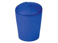 Spirella Kosmetický odpadkový koš Move modrý, 280 x 200 x 200 mm