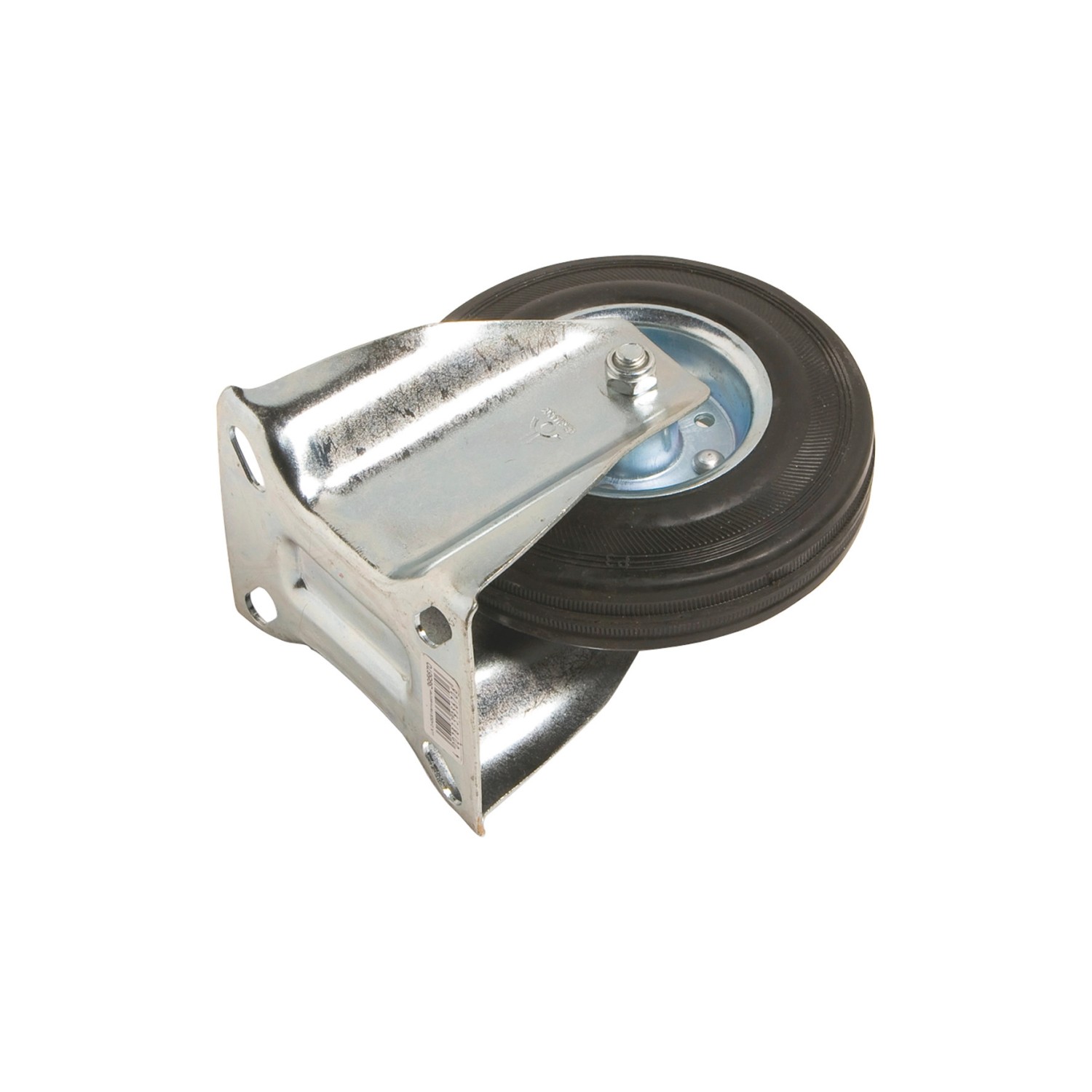 OBI Neotočné přepravní kolečko s obručí a ocelovým ráfkem průměr 125 mm 100 kg