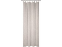 Závěs s poutky Ravenna, len, 245 x 135 cm