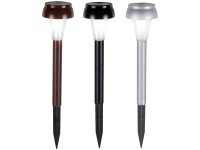 Solární svítidlo s trnem různé barvy