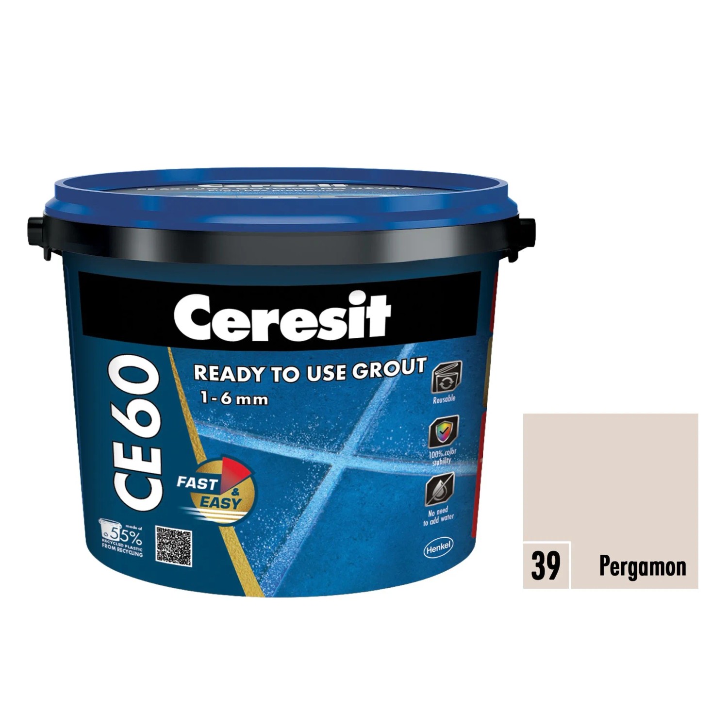 Ceresit CE 60 spárovací hmota pergamon 2 kg CE60239