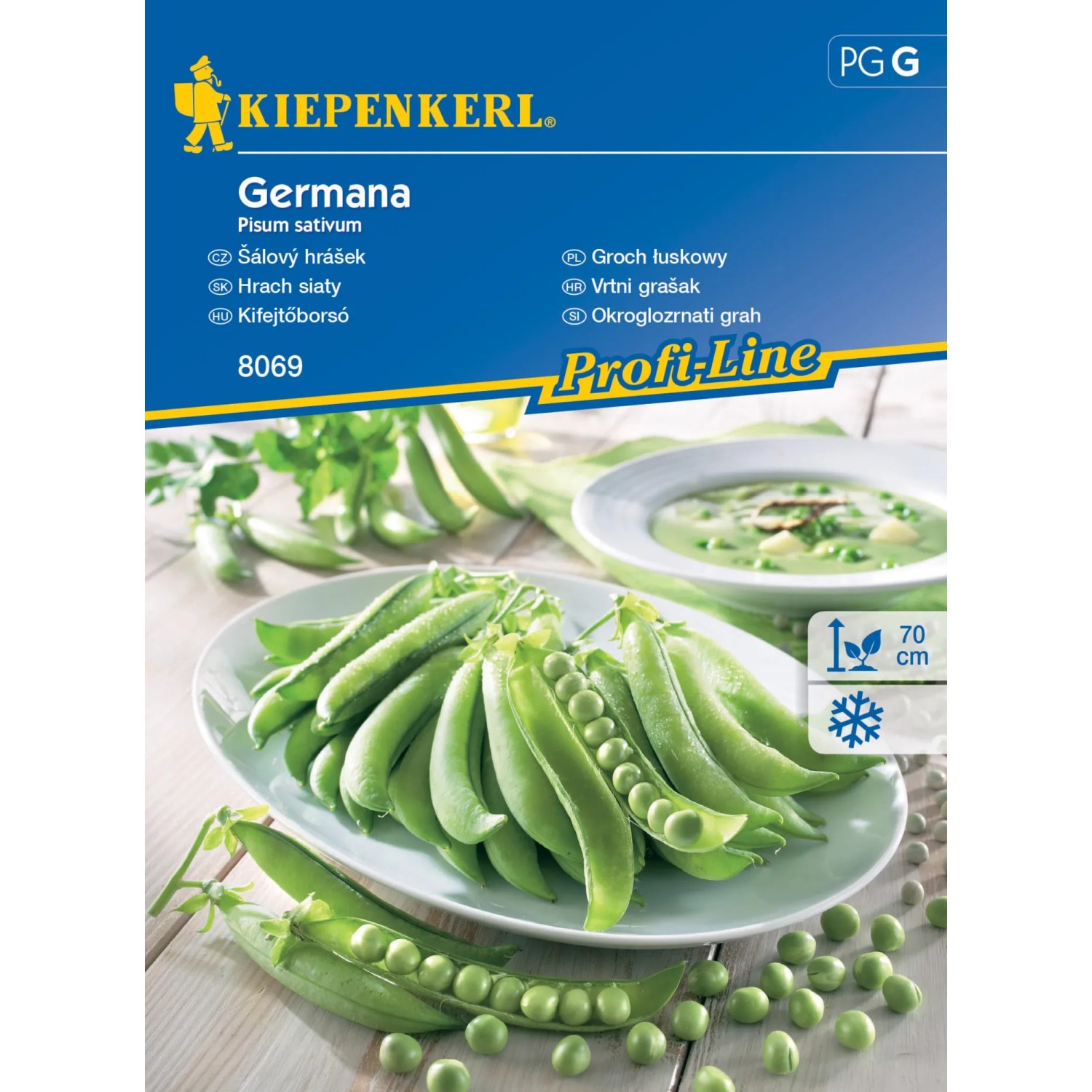 Kiepenkerl Semínka Šálový hrášek Germana