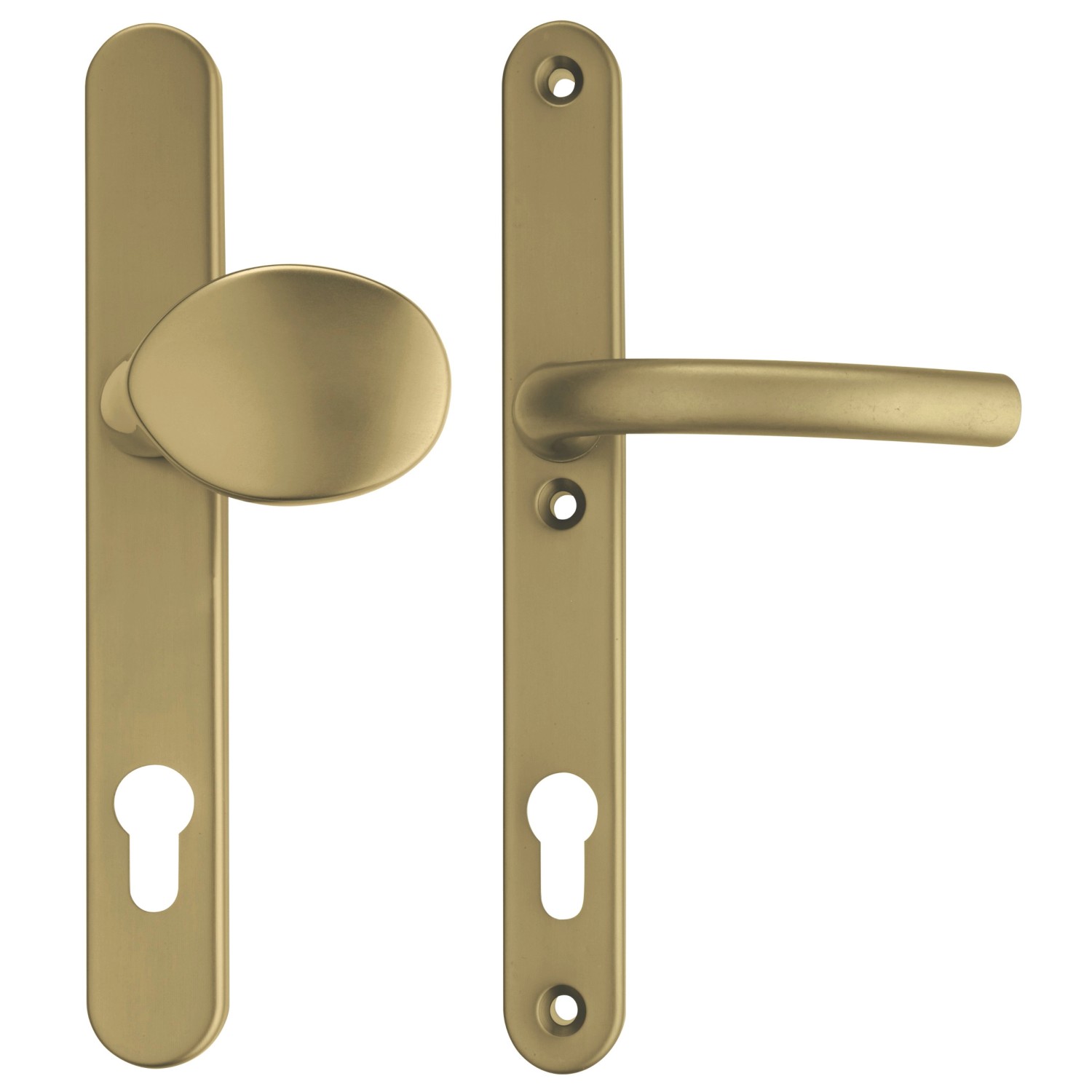 Cobra Štítové kování koule Slim II PZ 72, bronzový elox