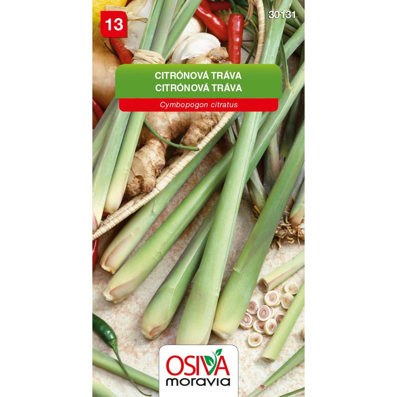 Semínka Citrónová tráva (Cymbopogon citratus)