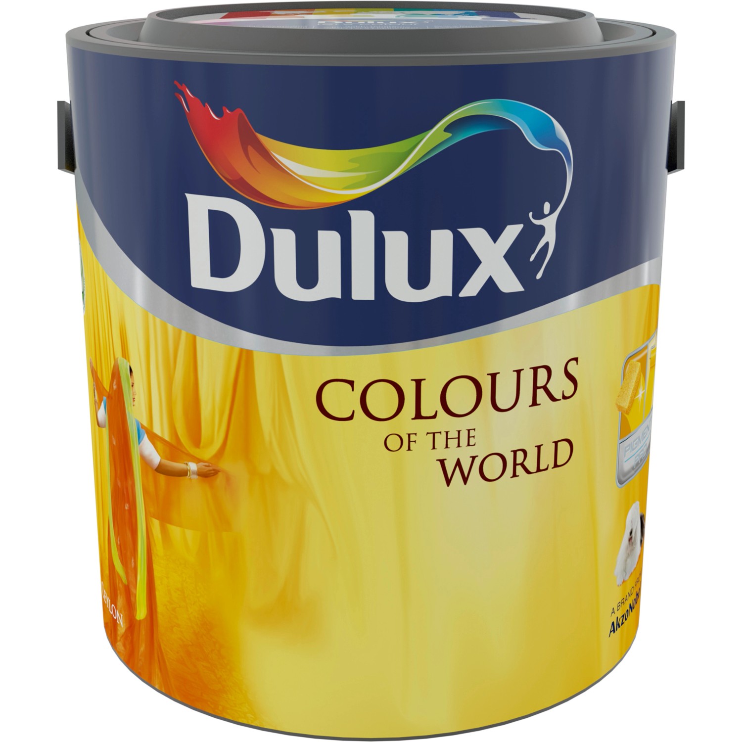 Dulux Interiérová emulzní barva Colours Of The World slunečné sárí 2,5 l