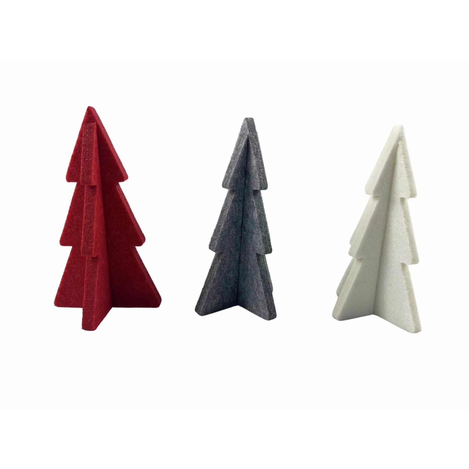 Boltze Závěsná dekorace stromeček Barha různé barvy pr. 12 x 12,5 cm, 1 ks