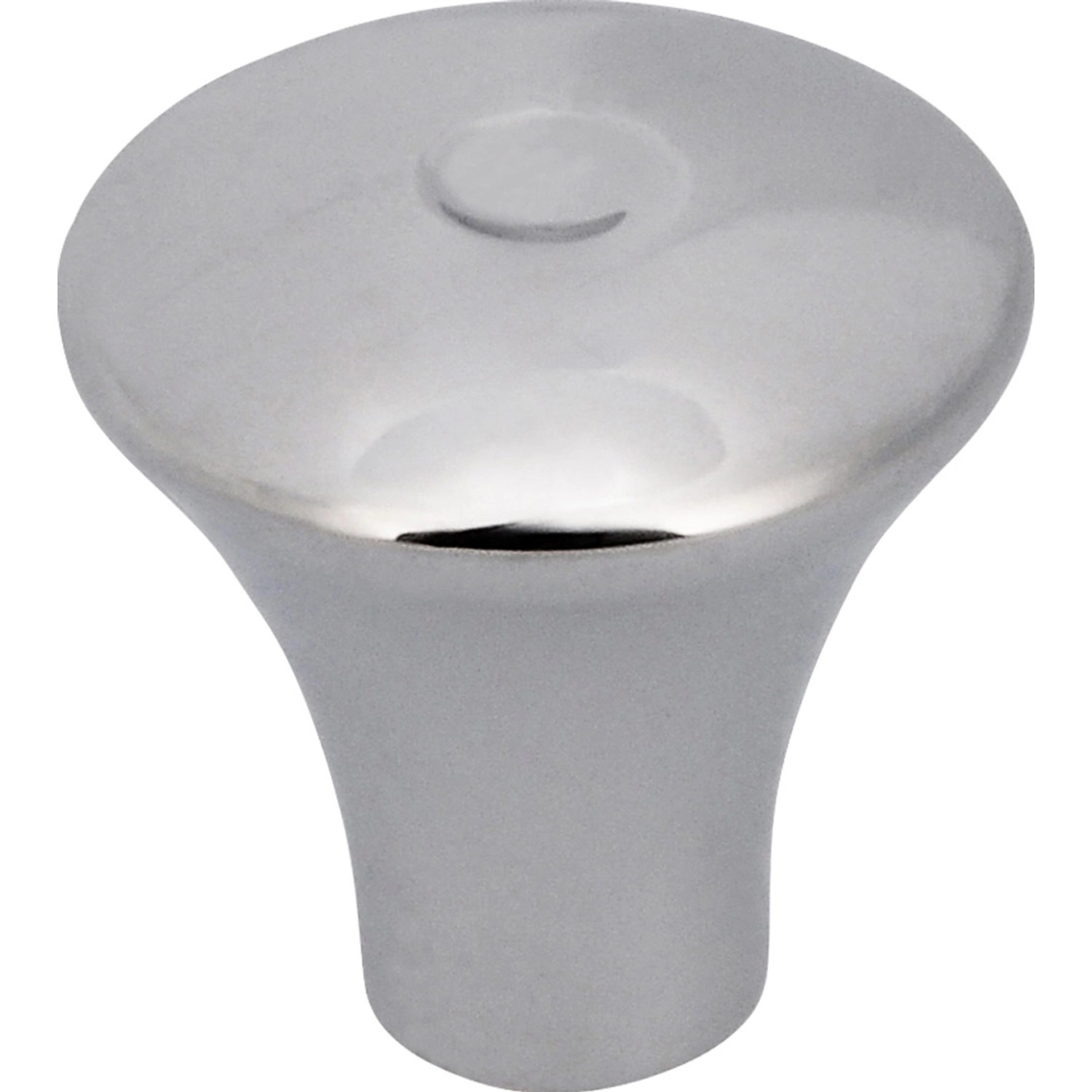 Siro Nábytkový knoflík 1503, kov, lesklý, chromovaný,   24 mm