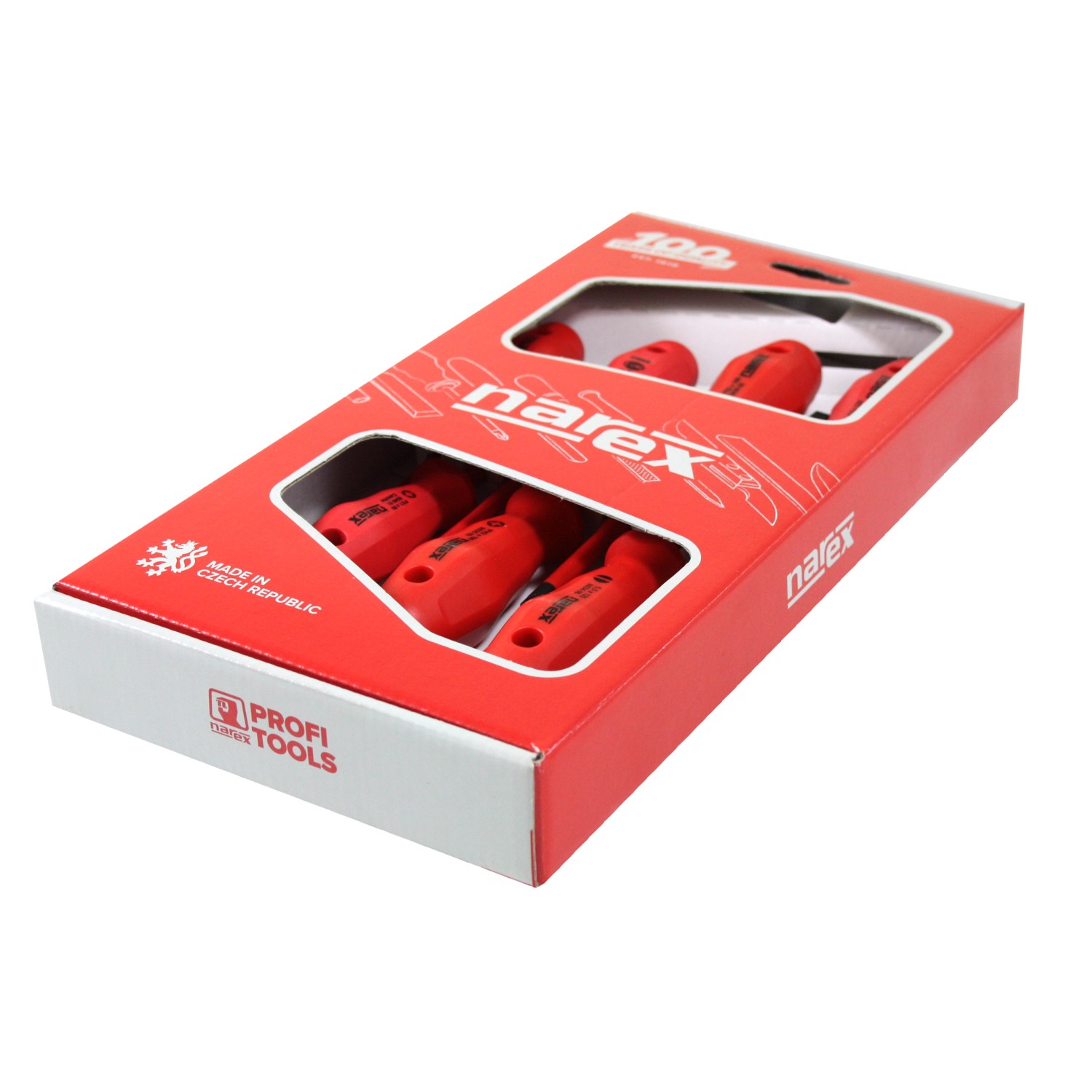 Narex Sada šroubováků, Profi line elektro Slim 7dílná