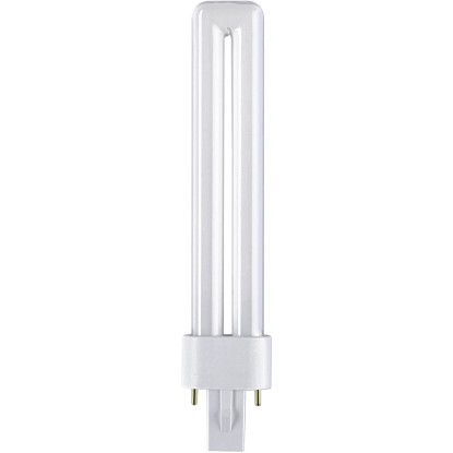 OSRAM Úsporná zářivka Dulux S, G23, 11 W, 900 lm, 2700 K, opálová