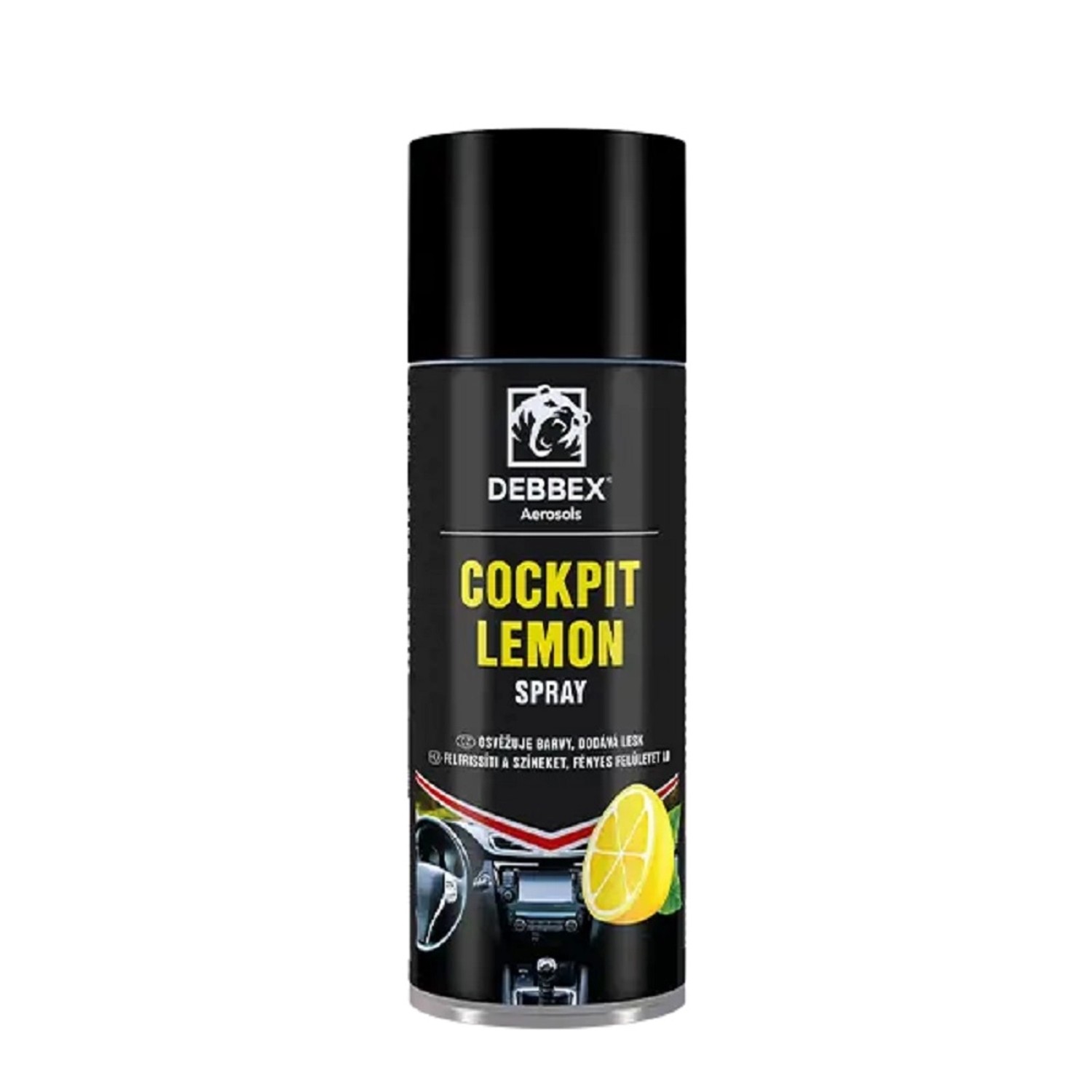 DEBBEX Cockpit spray, citron, 400 ml