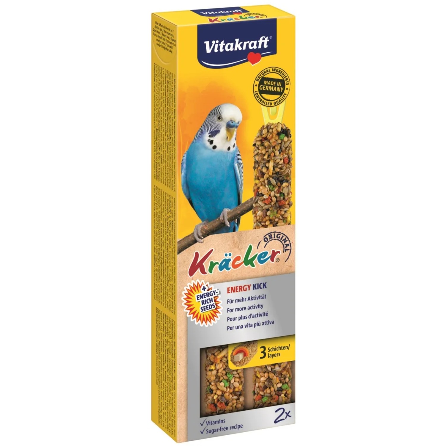 Vitakraft Bird Kräcker Andulka energy tyč 2ks