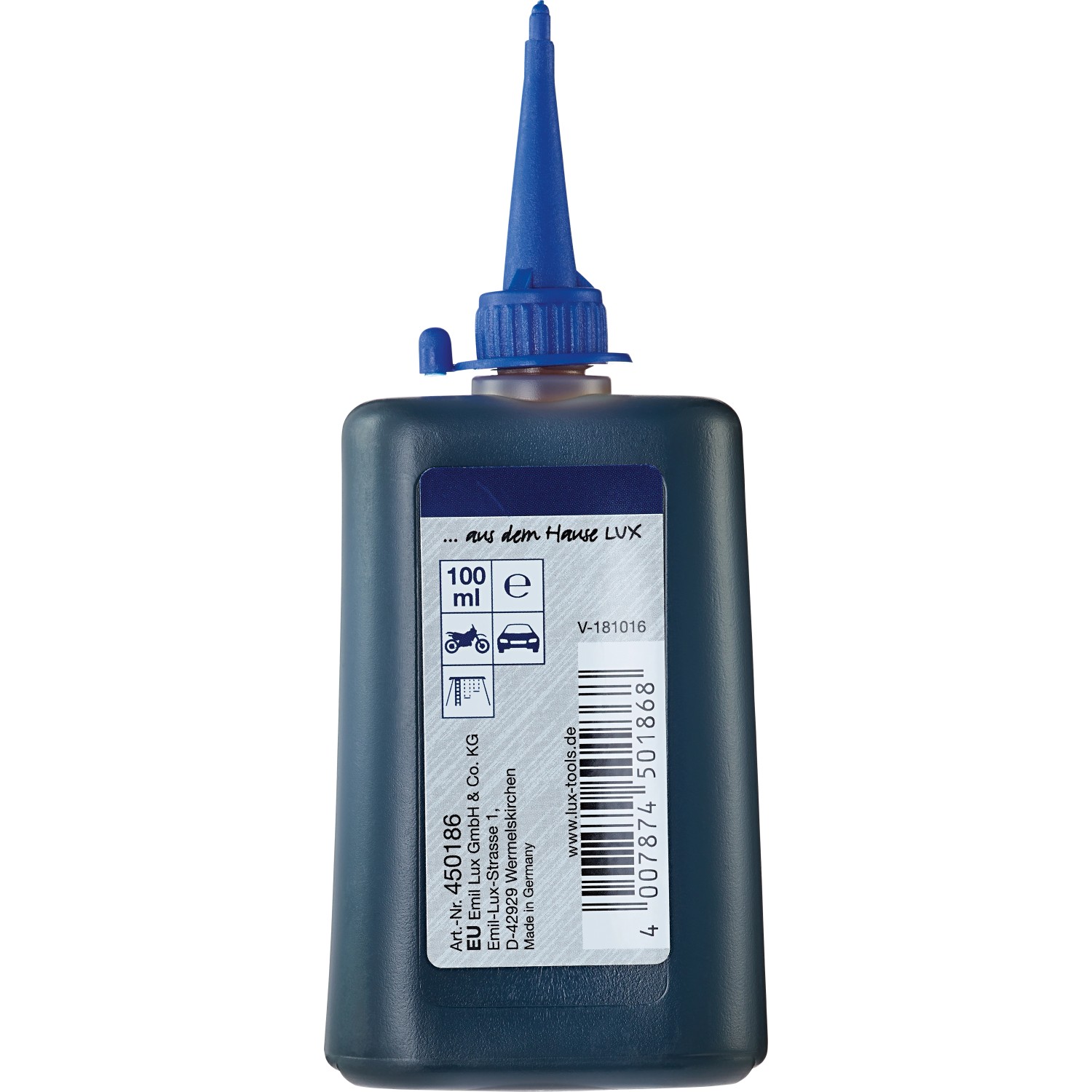 LUX Mazací a adhezní olej, 100 ml