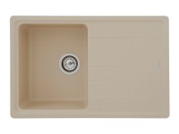 Respekta by Schock Granitový dřez Columbia pískově béžový 78 x 50 cm Respekta by Schock Granitový dřez Columbia pískově béžový 78 x 50 cm
