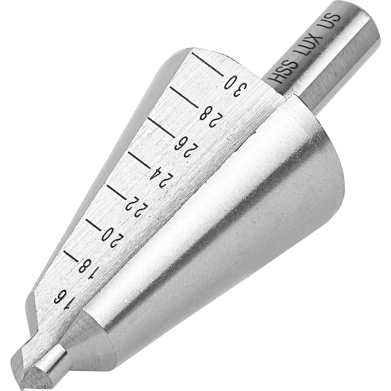 LUX Kuželový vrták do plechu Comfort průměr 16 mm - 30 mm