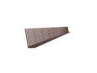 Corotop Ventilační ochranná mřížka Corokap, čokoládová hnědá, 55 mm x 1 m