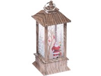 Koopman Lucerna vánoční motiv s LED svíčkou, různé druhy, 5 x 5 x 13 cm Koopman Lucerna vánoční motiv s LED svíčkou, různé druhy, 5 x 5 x 13 cm
