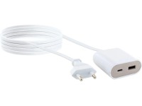 Schwaiger Prodlužovací nabíječka USB-C/USB-A, 17,5W/230V, 2,5 m