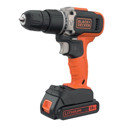 Black+Decker Aku příklepová dvourychlostní vrtačka 18 V