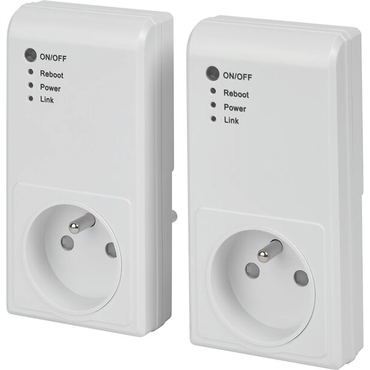 WiFi Zásuvka časová bílá, vnitřní, IP20, 2 ks