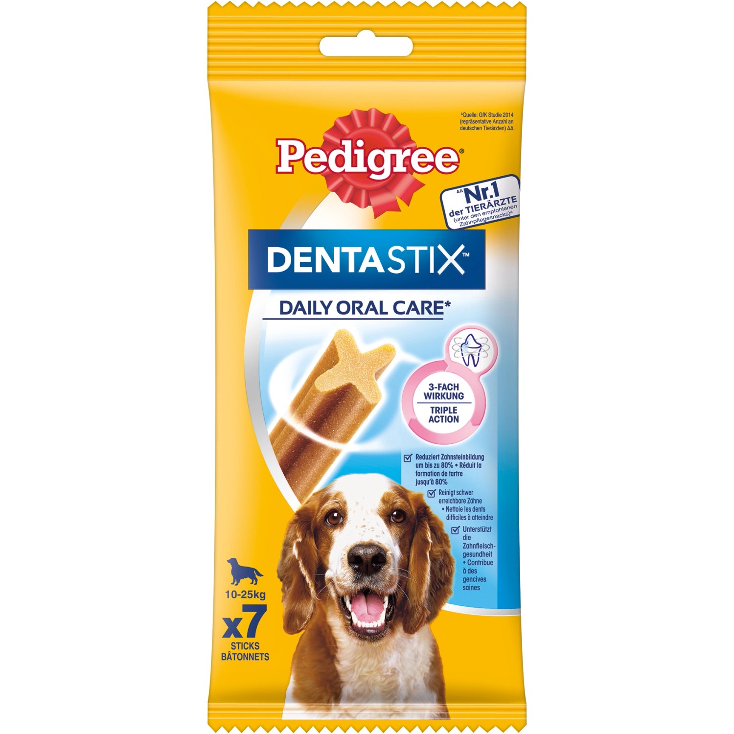 Pedigree Pamlsek pro psy Denta Stix Medium 180 g
